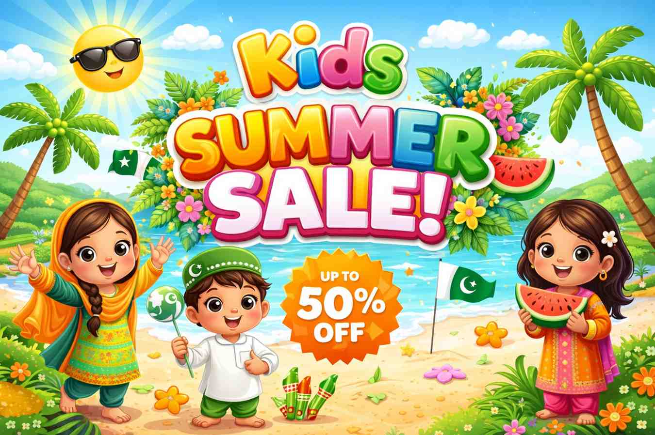 Kids Summer Sale Up To 50% OFF