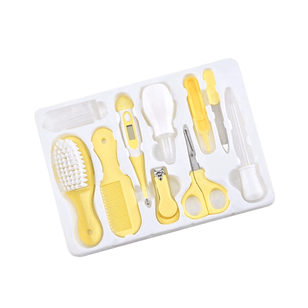 10PCS Packing Baby Care kit Gift Pack - Yellow