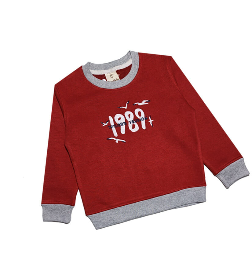 1989 Fleece Sweatshirt -Red