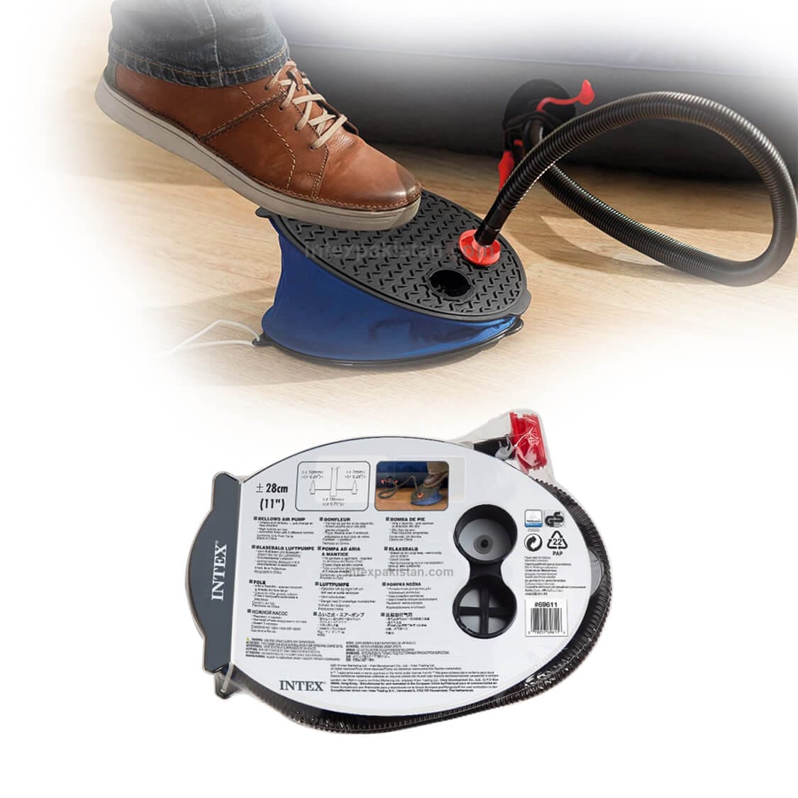 Bellows Foot Pump