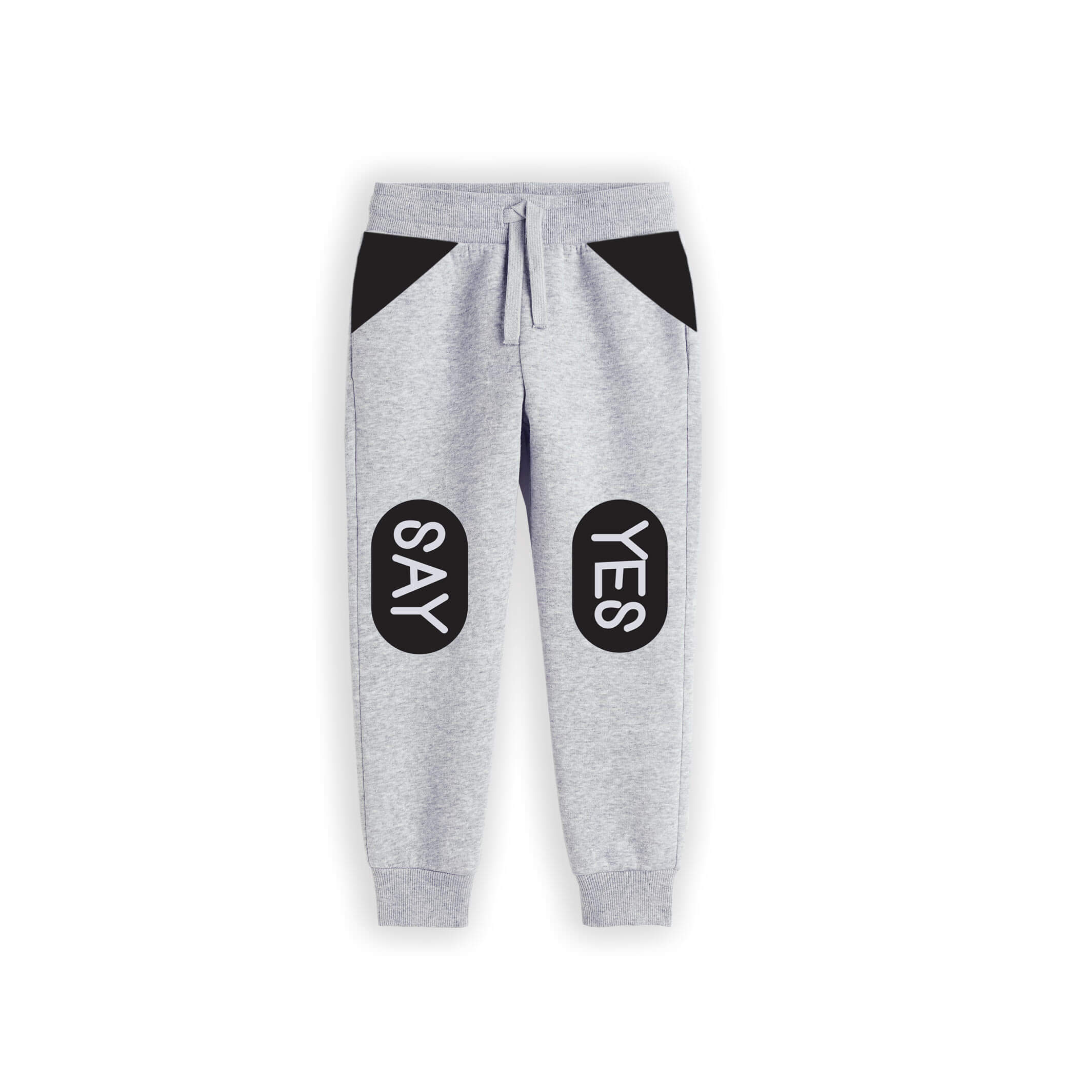 Say Yes Fleece Trouser -Light gray