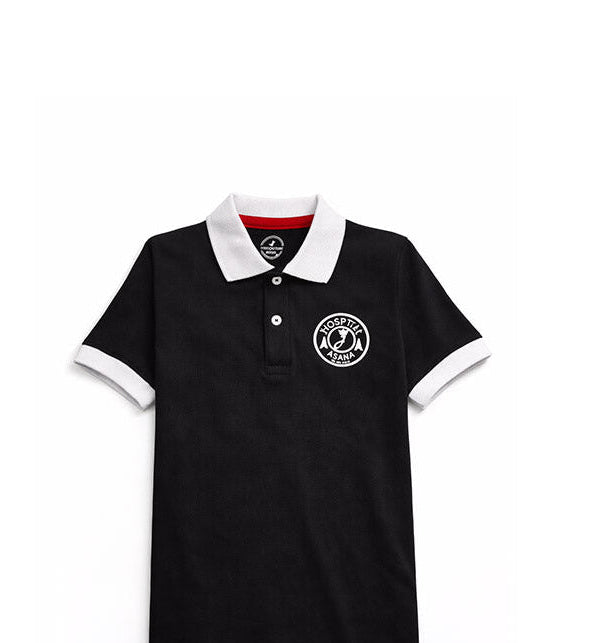 Black Crown Polo Shirt - Black