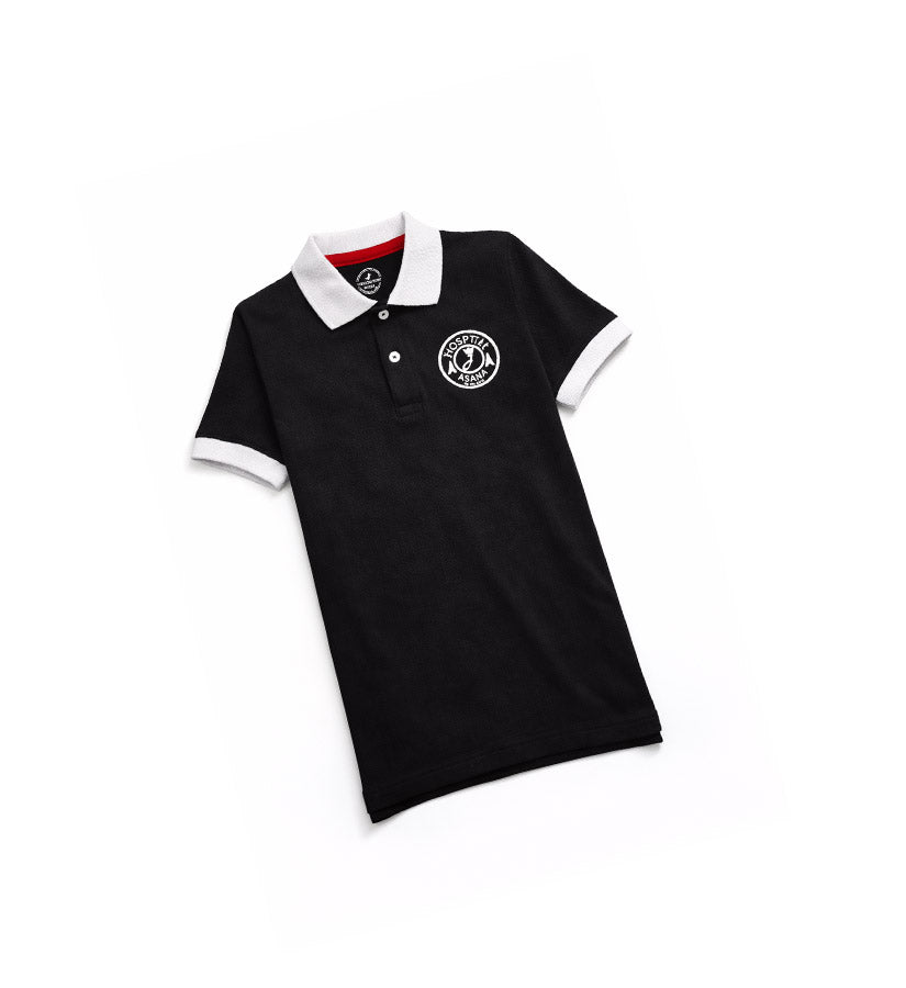 Black Crown Polo Shirt - Black