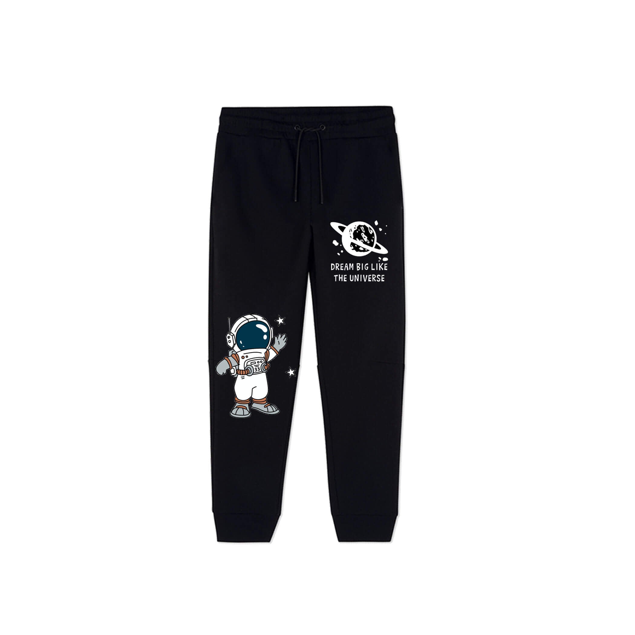 Dream Big World Fleece Trouser -Black