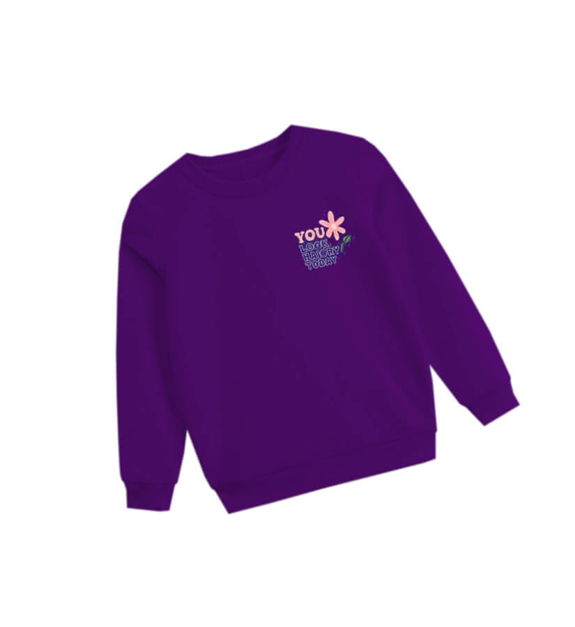 You Look Hoirey Today Fleece Sweatshirt – Purple