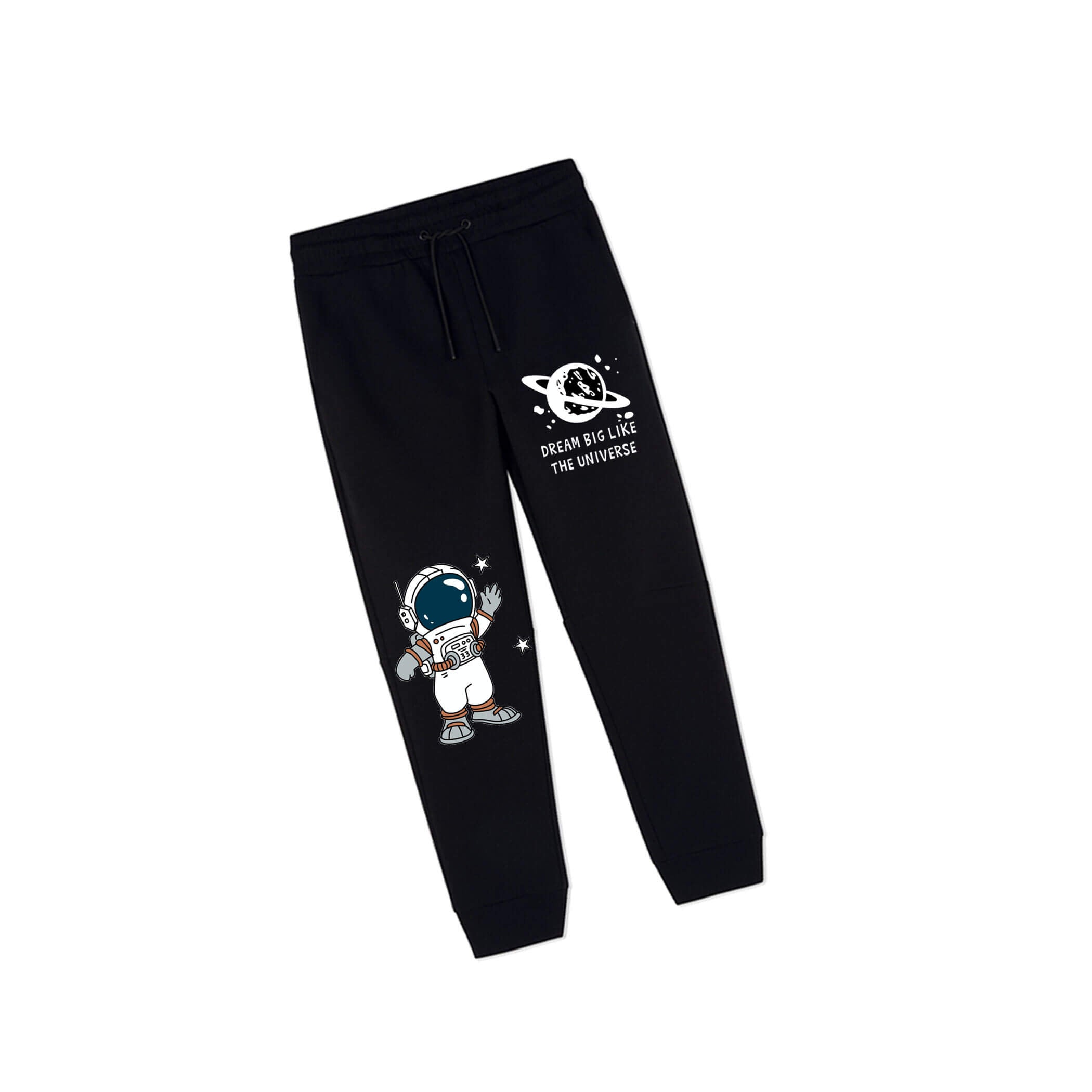 Dream Big World Fleece Trouser -Black