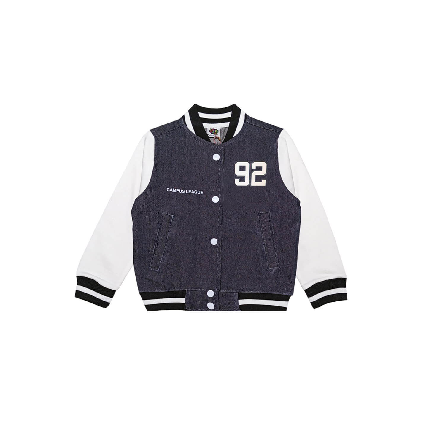 92ChampionDenimBaseballJacket-Charcoal