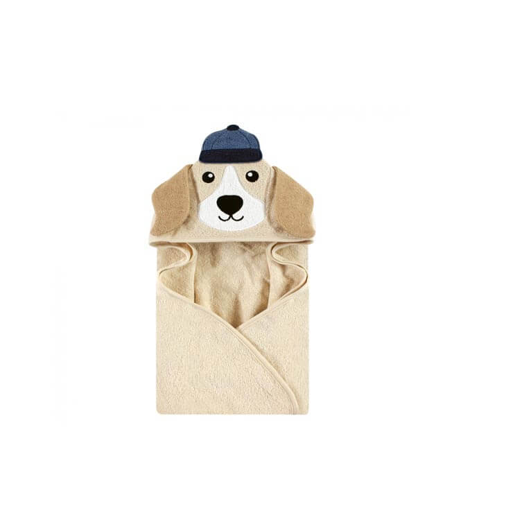 Baby Hooded Towel Baseball Dog - Skin