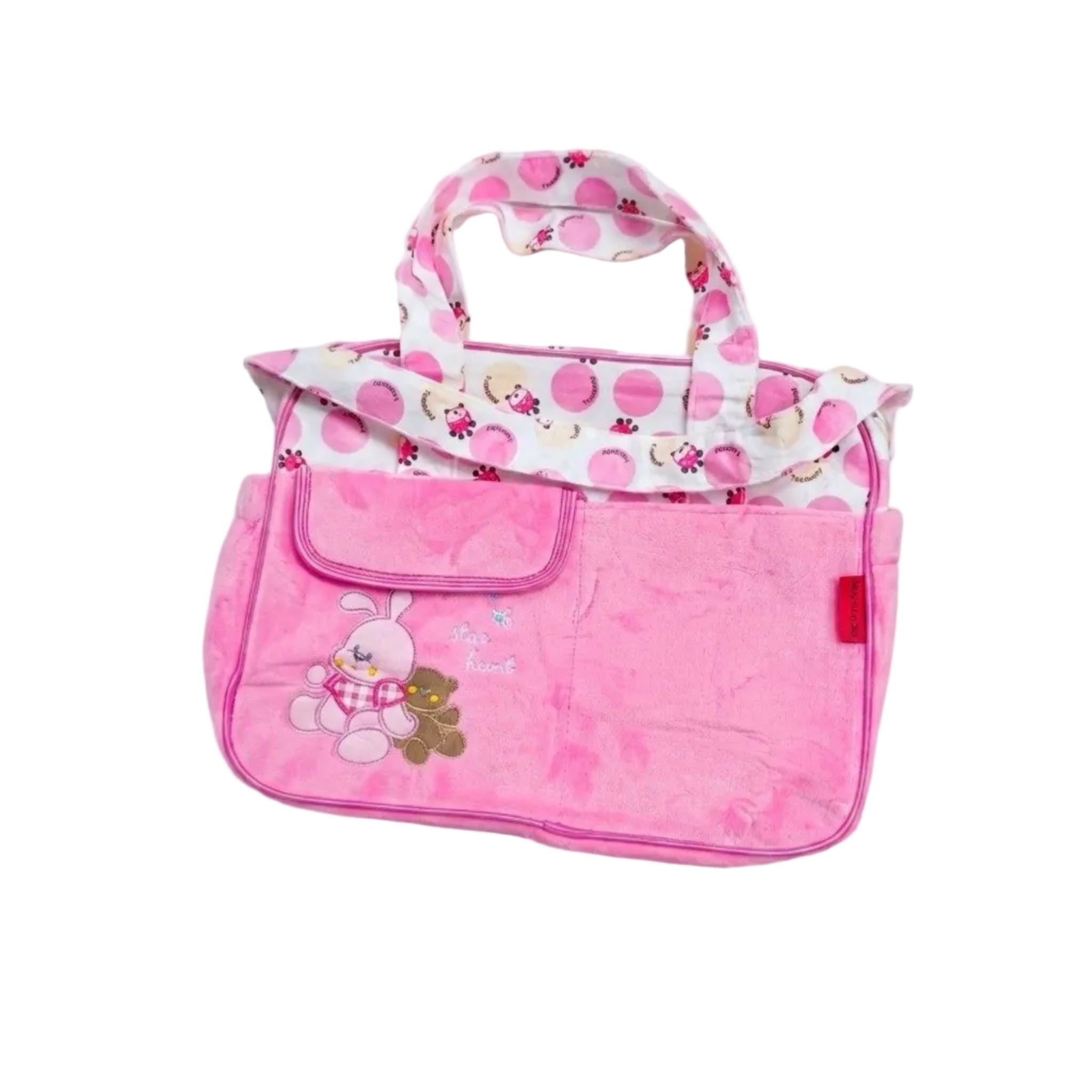 Baby Care Mother Bag Star Hunt Bear - Pink