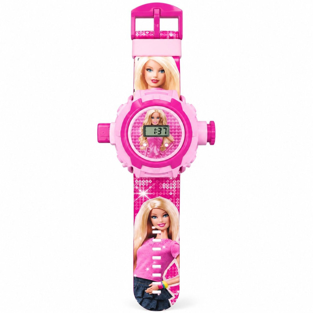 Barbie  Projection Digital Watch - Pink 