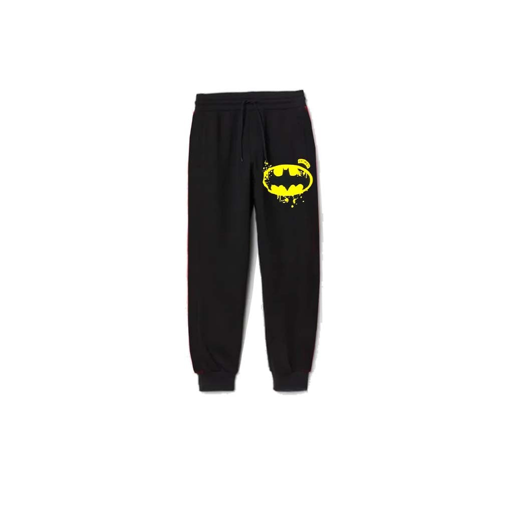 Batman Logo Fleece Trouser - Black.1