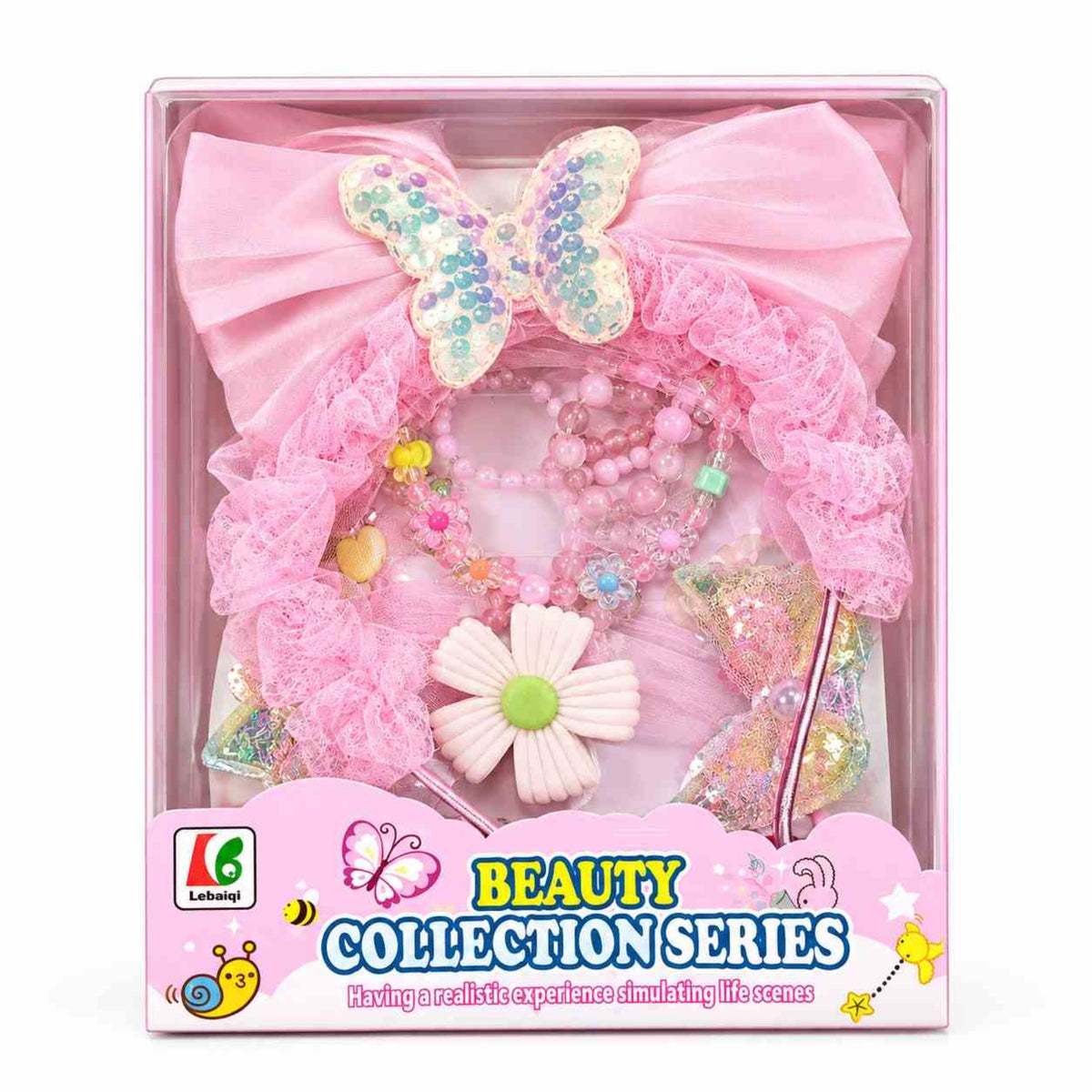 Beauty Collection Hair Band-Pink