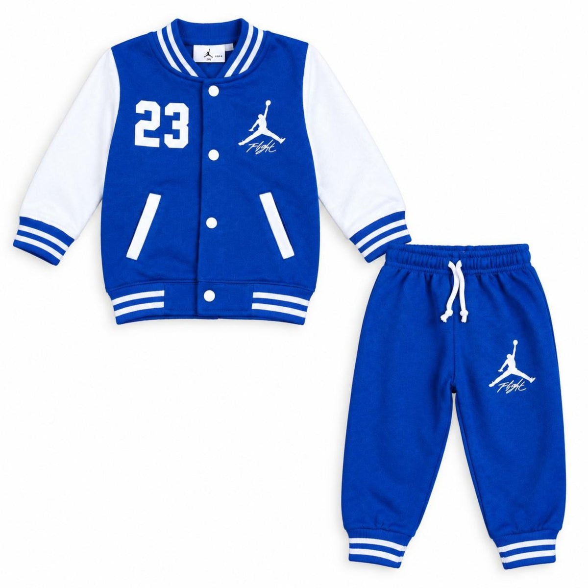 Boys Sporty Jumpman '23' Fleece Tracksuit - Royal Blue