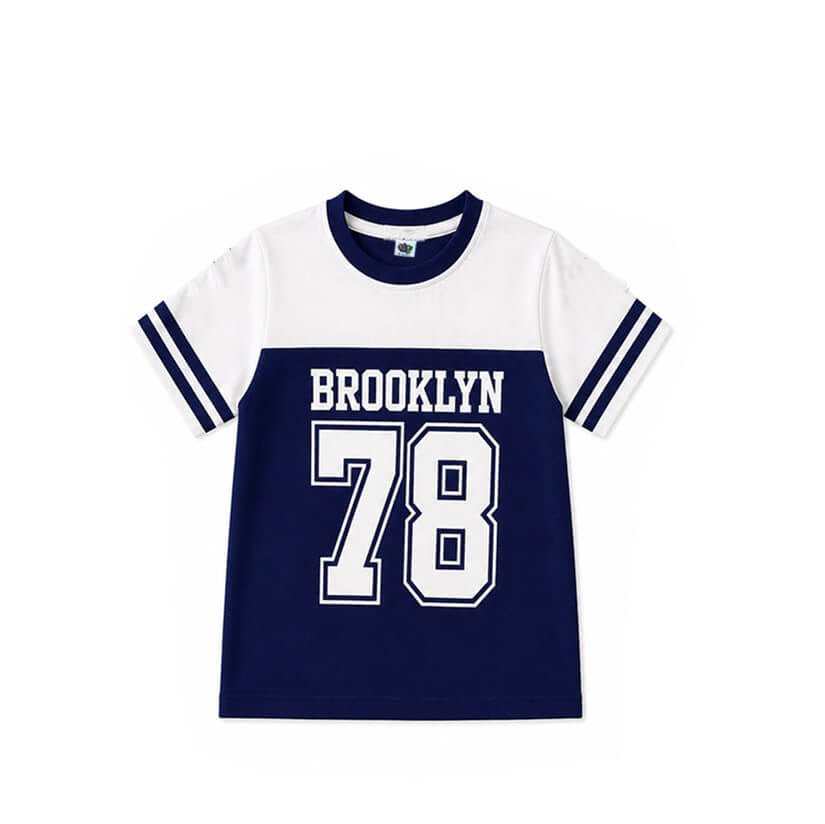 Brooklyn78ClassicLookPenalTeeShirt-White