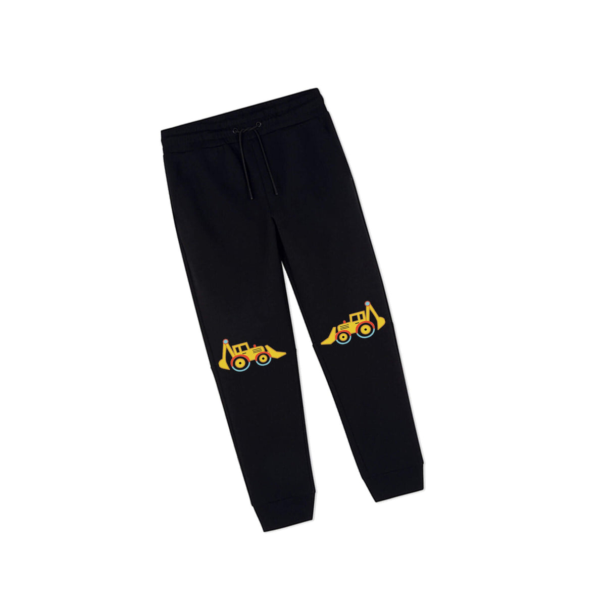 Bulldozer Kids Fleece Trouser - Black
