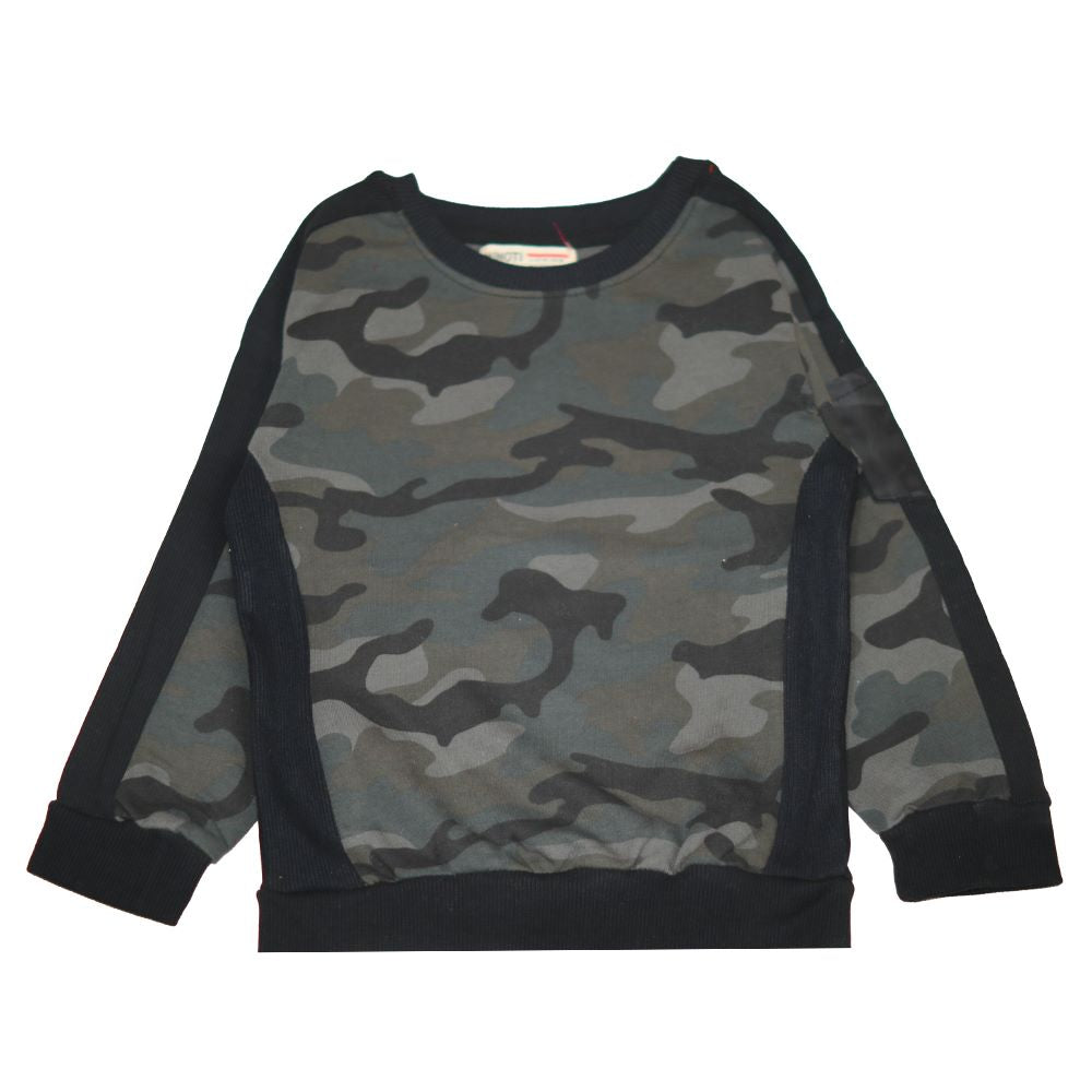 Camouflage Fleece Sweatshirt