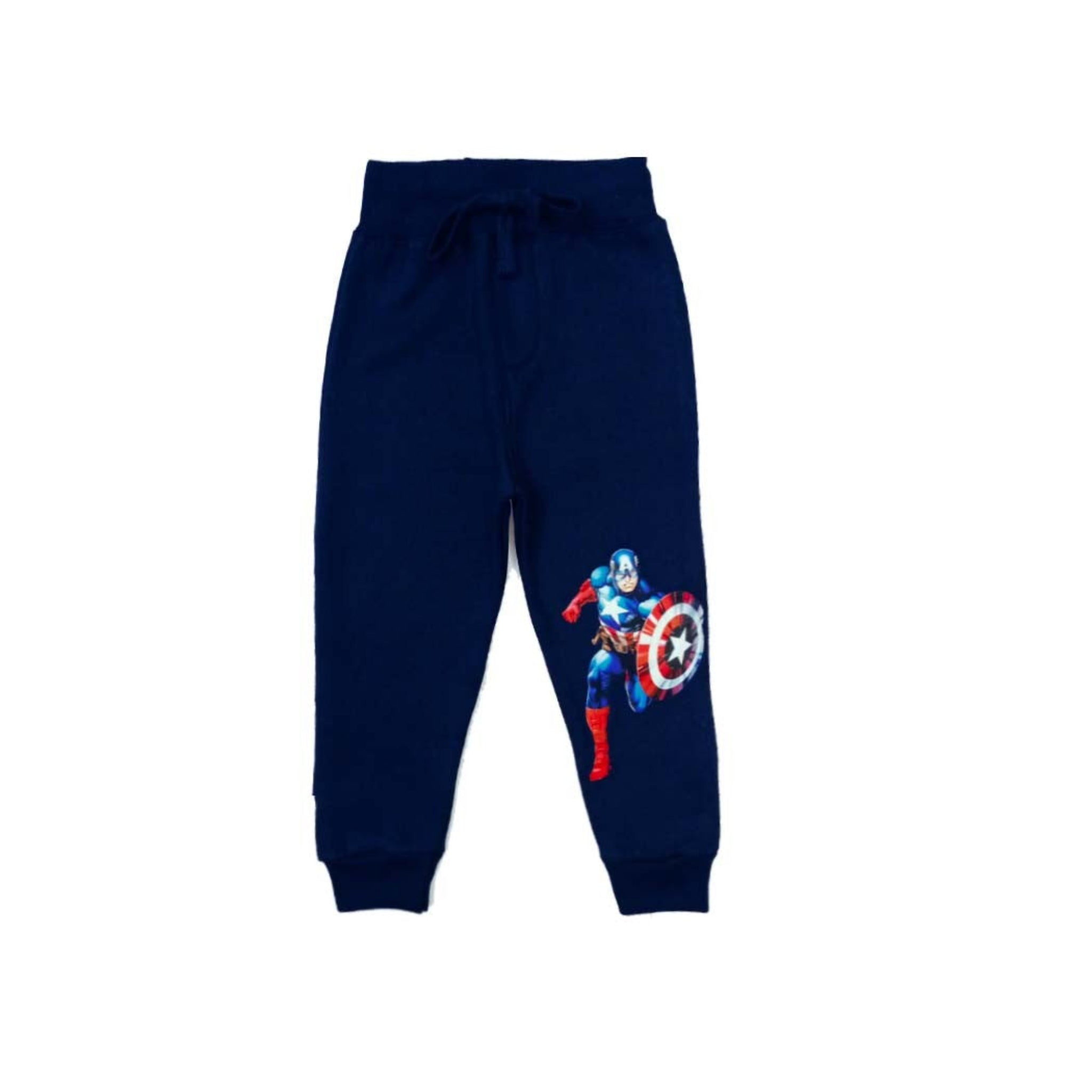 Captain America Fleece Trouser - Navy Blue
