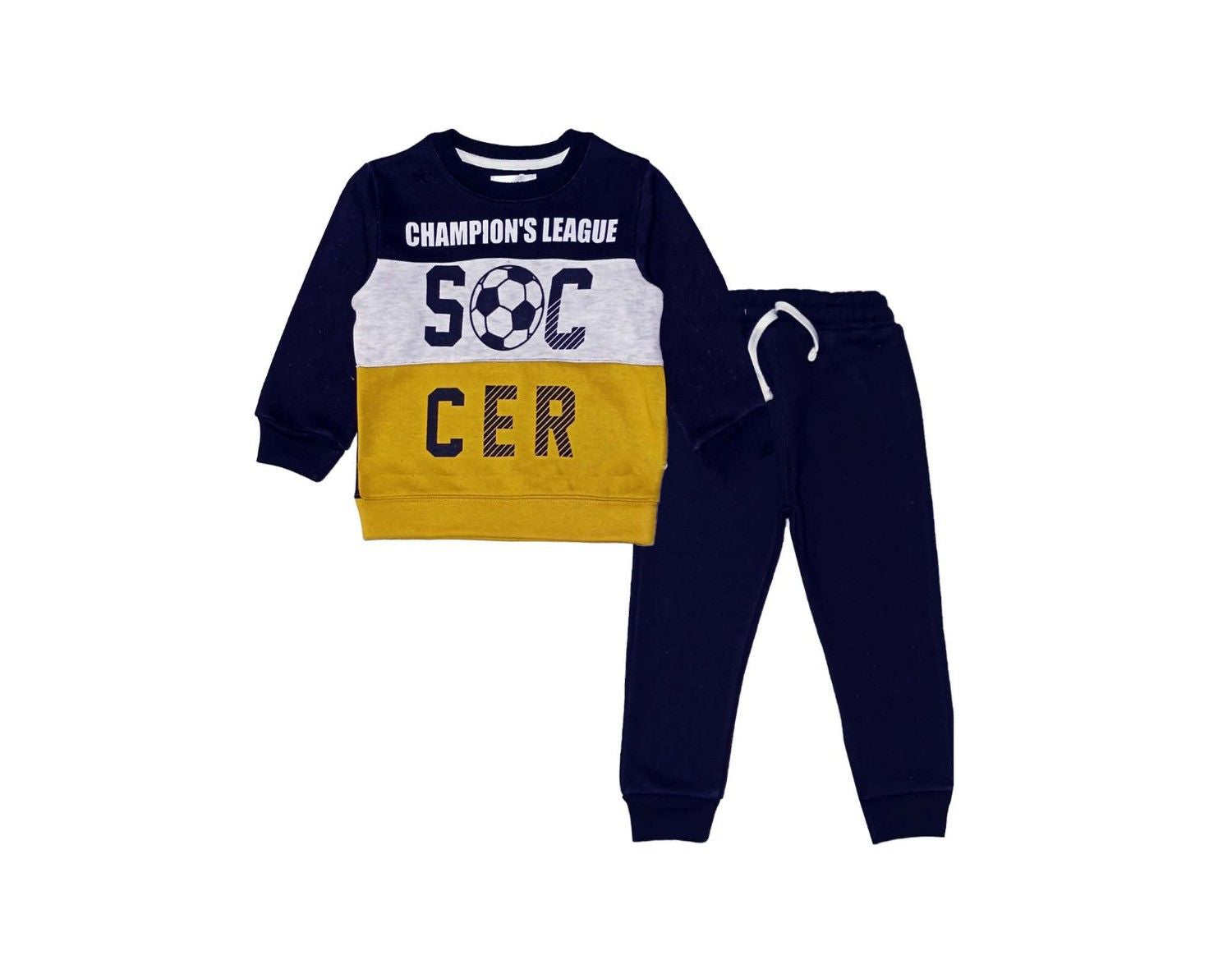 Champion league Penal Fleece Tracksuit - Navy
