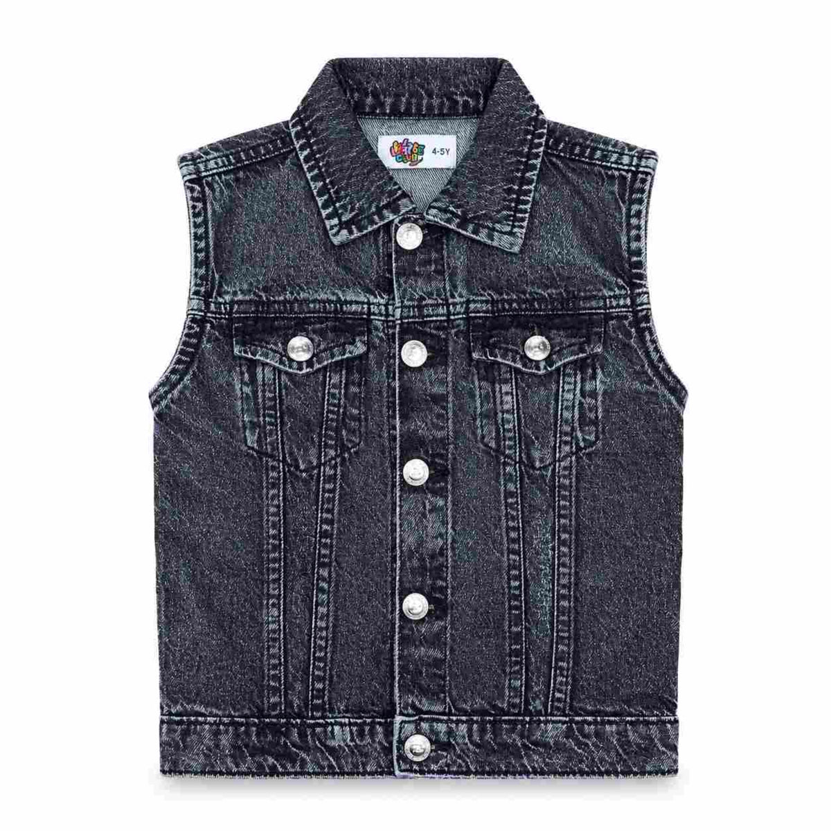 Char Cool Denim Jacket Ripping - Blue