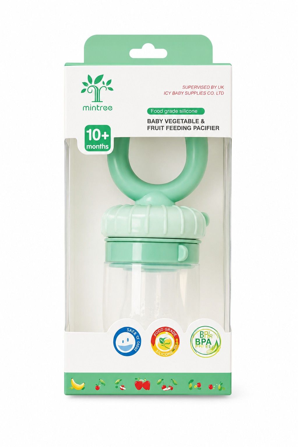 Fresh Bite Silicone Baby Fruit Feeder