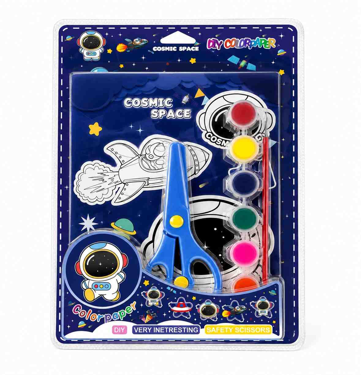 Kids Diy Coloring & sticker Set