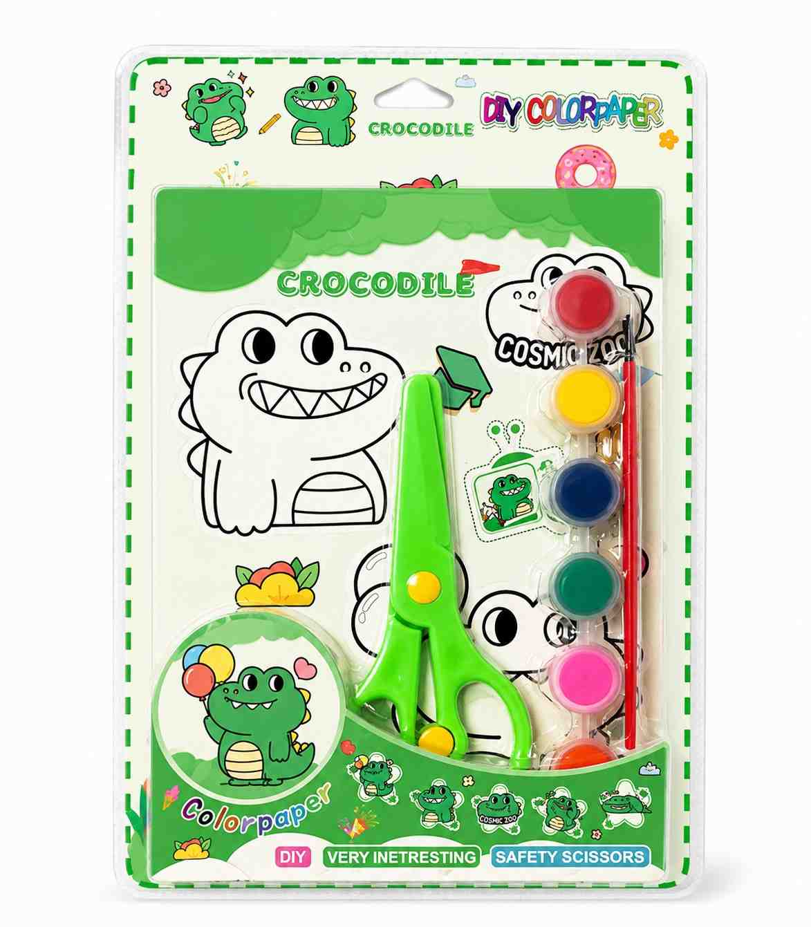 Kids Diy Coloring & sticker Set