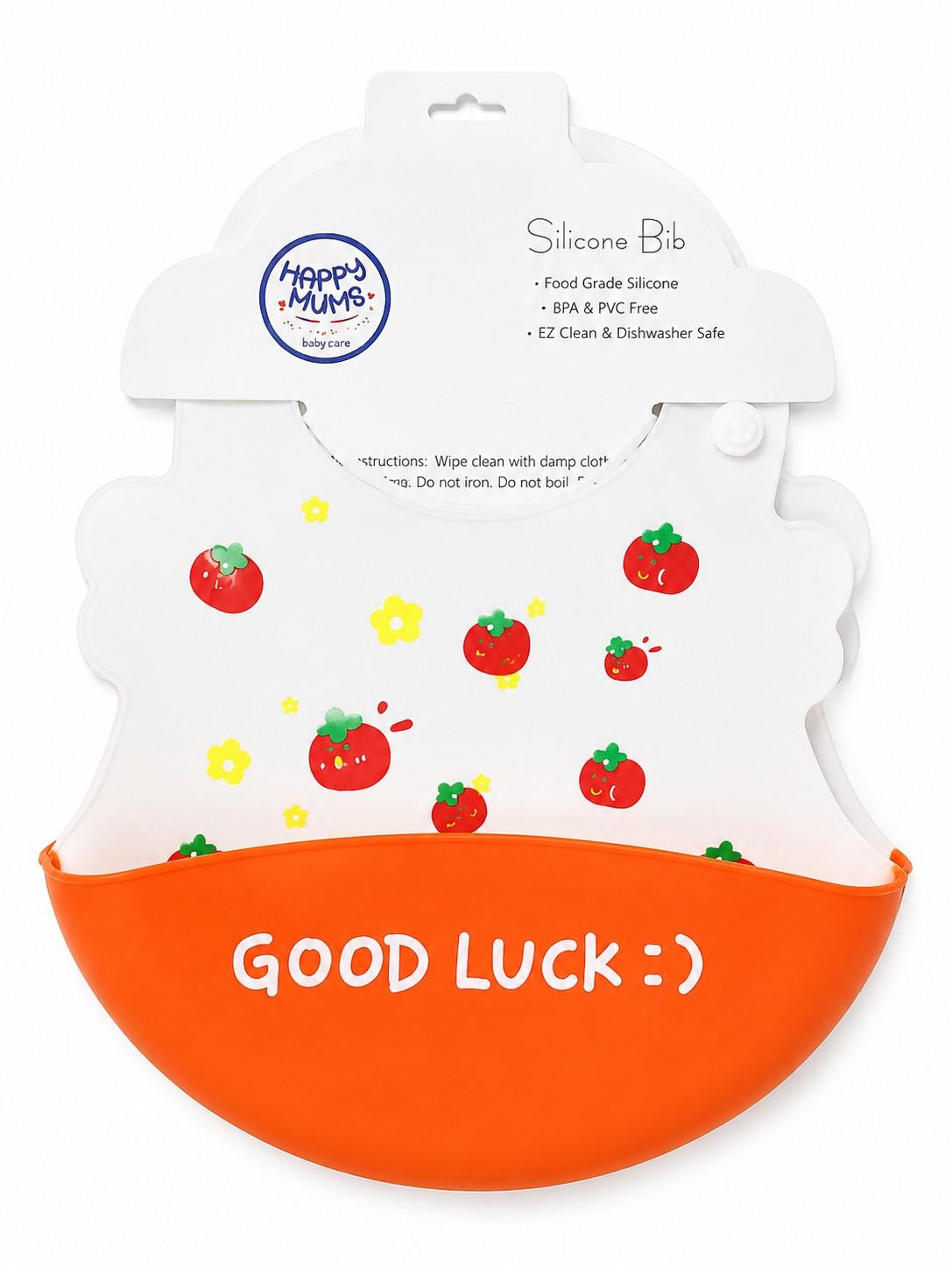 Kids Adjustable Silicone Bib