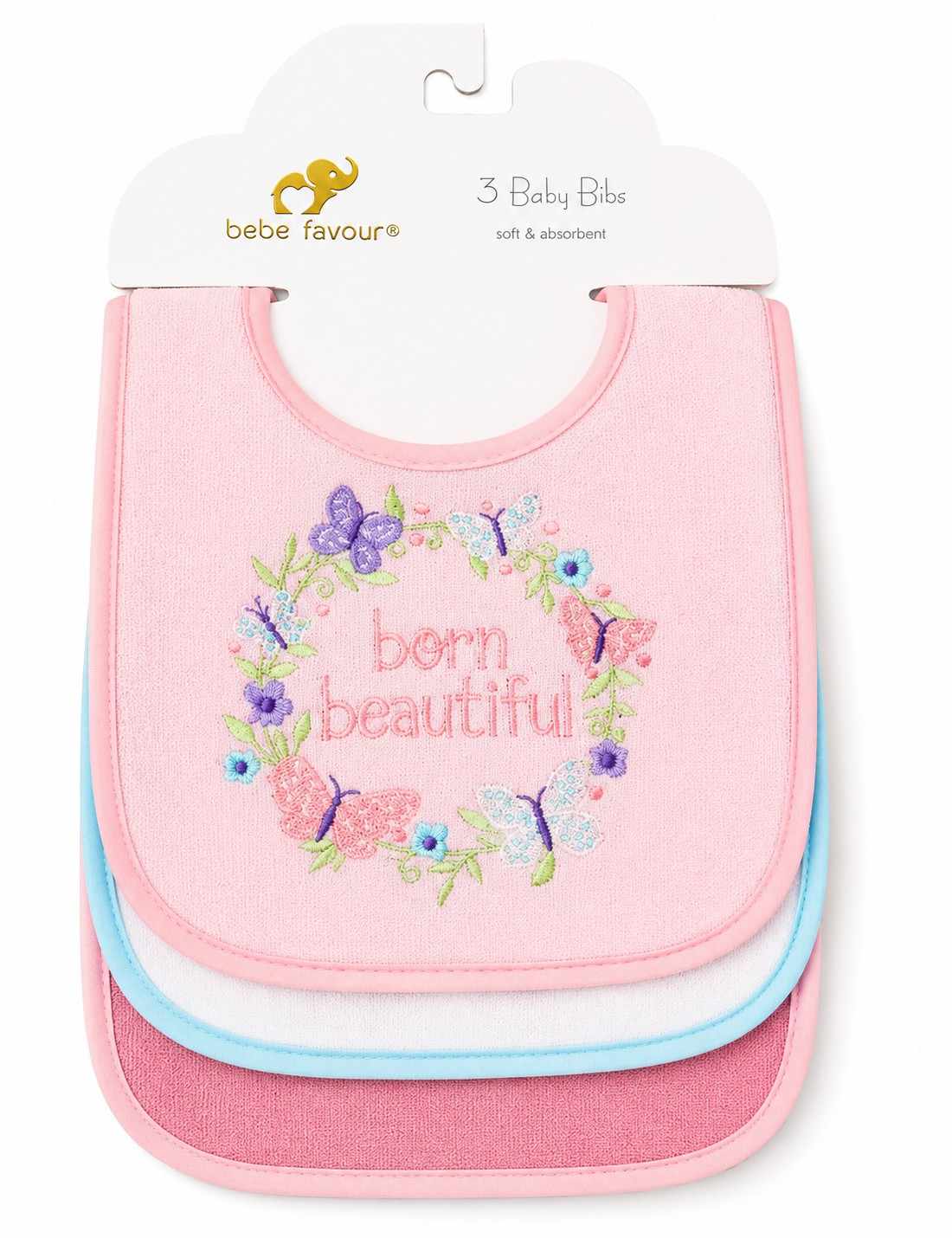 Embroidered Kindness Bib