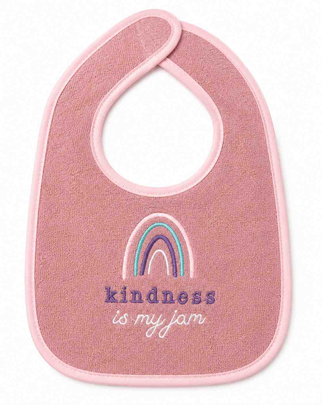 Embroidered Kindness Bib