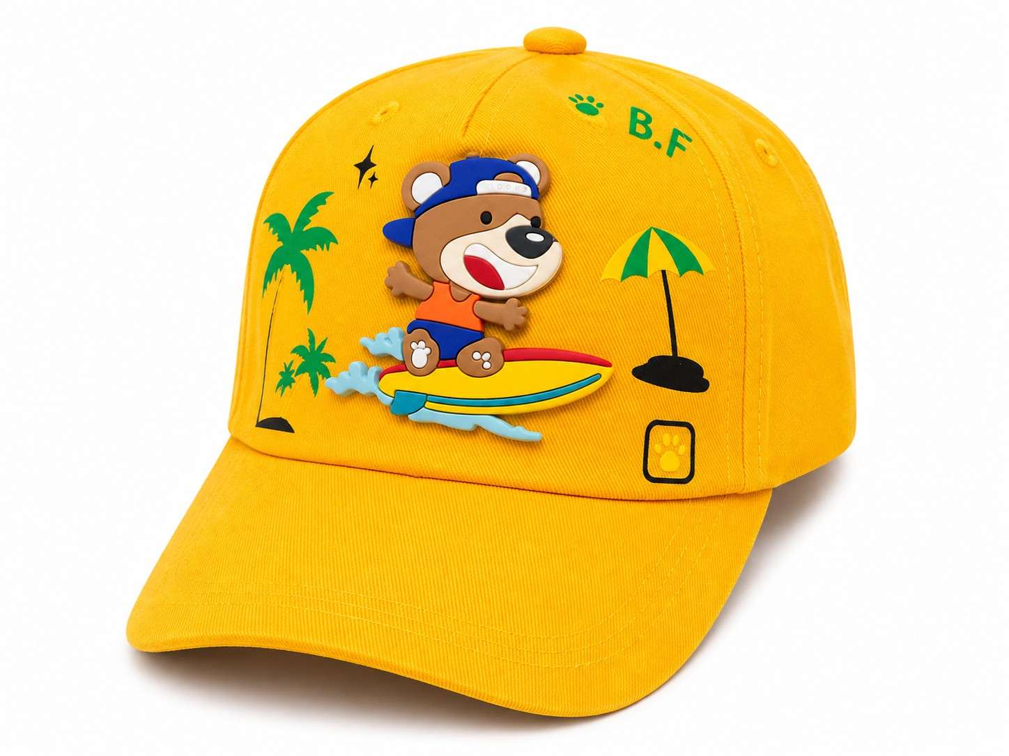 Enjoy Beach Tree Baby Caps