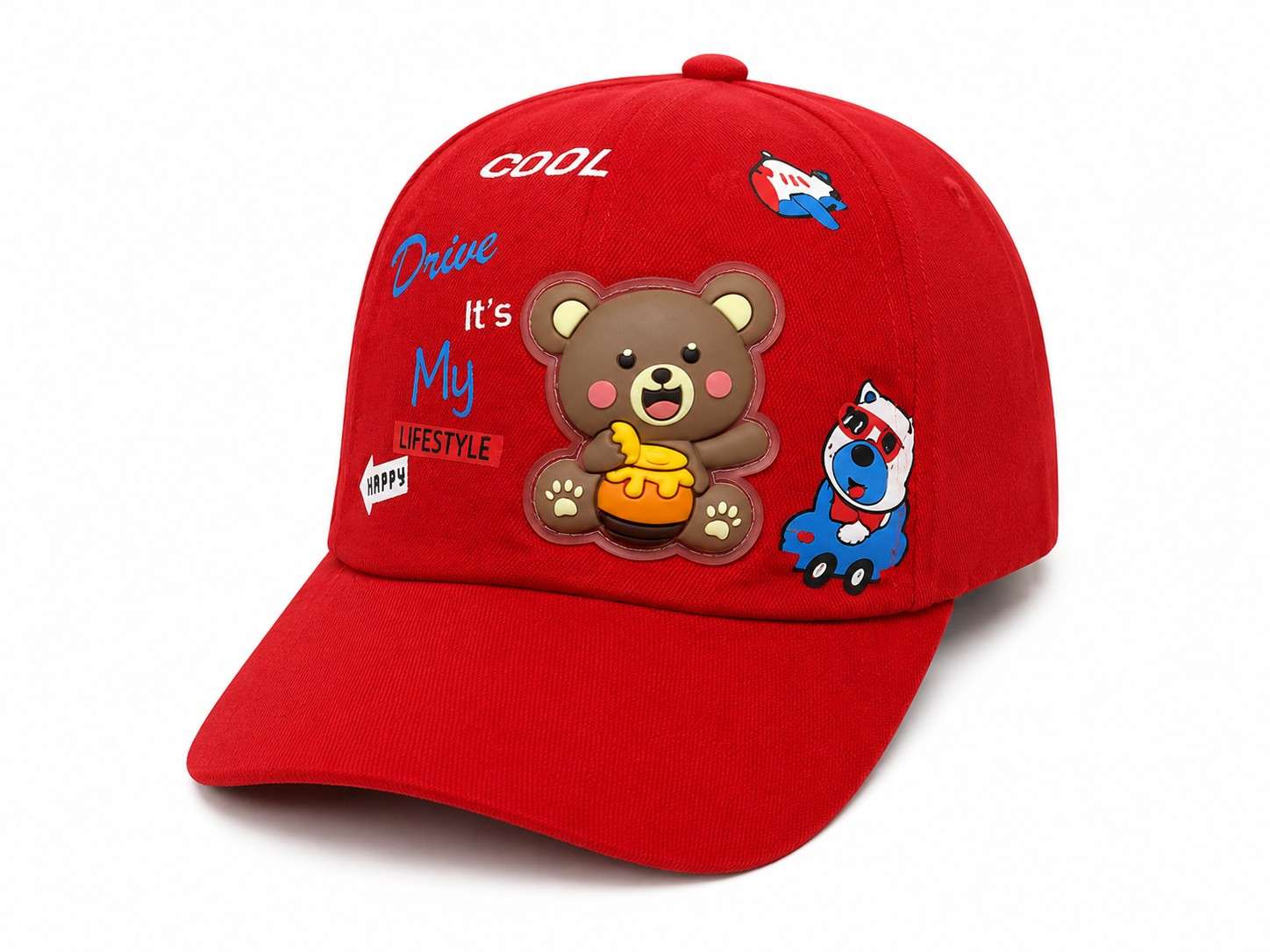 Cute Baer Kids Caps
