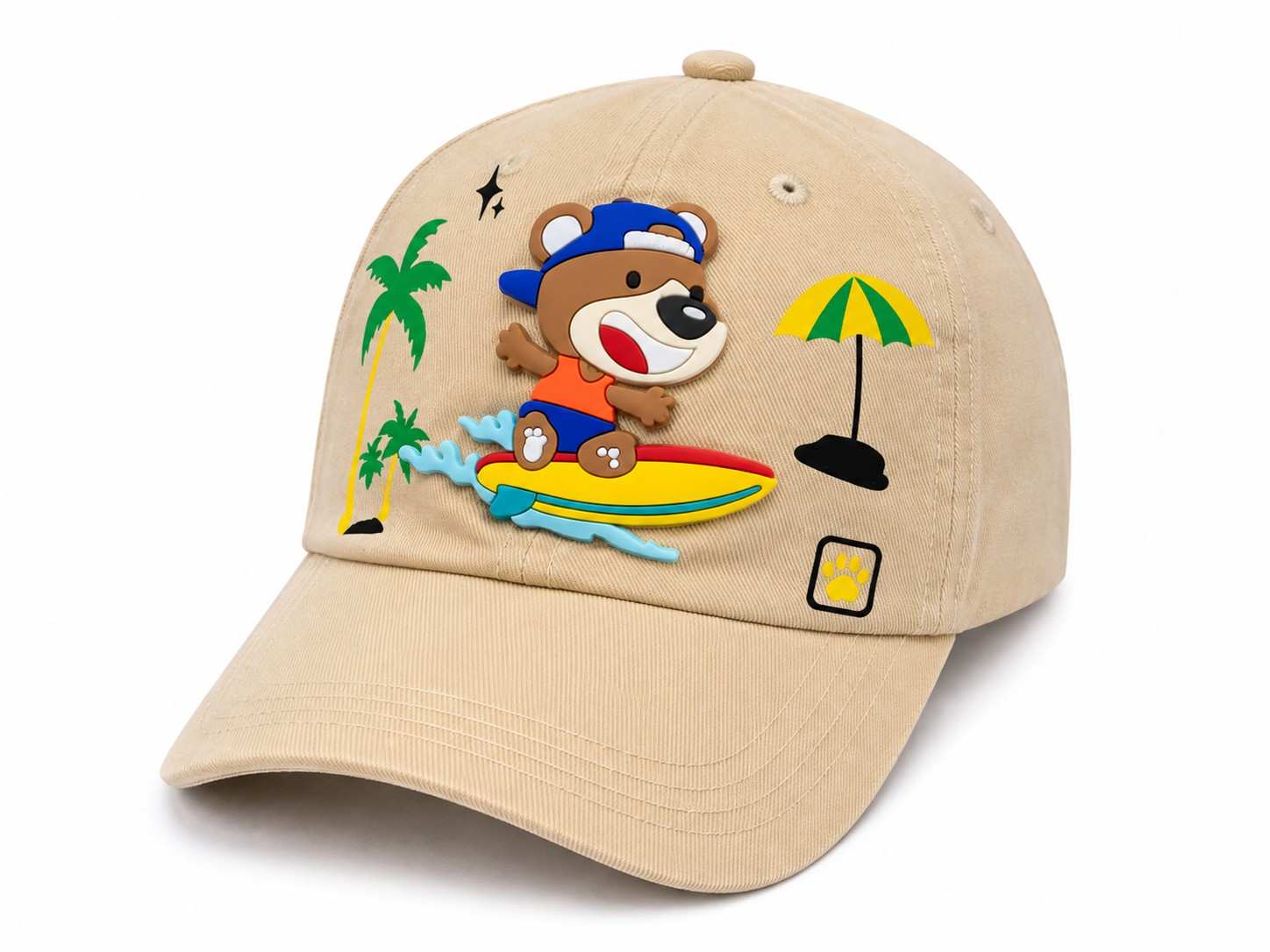 Enjoy Beach Tree Baby Caps