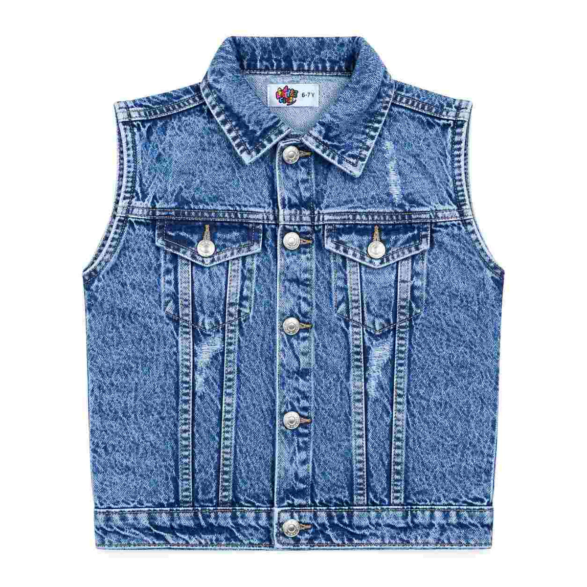 Jacket Denim Boys Skate Ripping Style - Ice Blue