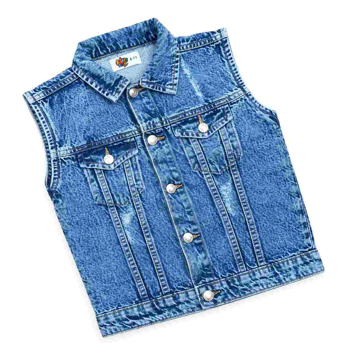 Jacket Denim Boys Skate Ripping Style - Ice Blue