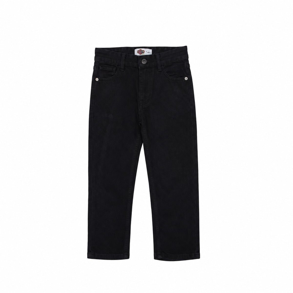 Classic Forver Staright Denim Pant - Jet Black