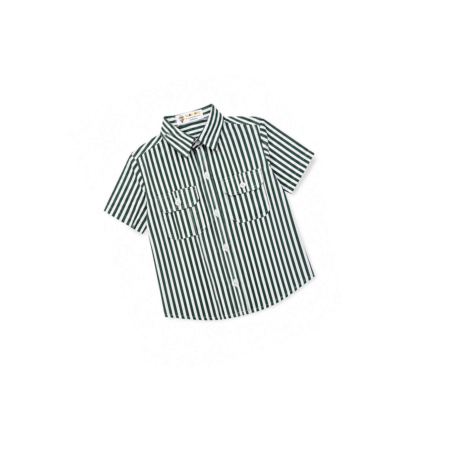 ClassicWhite_BlackStripsWithFrontPocketCasualShirt-White_1
