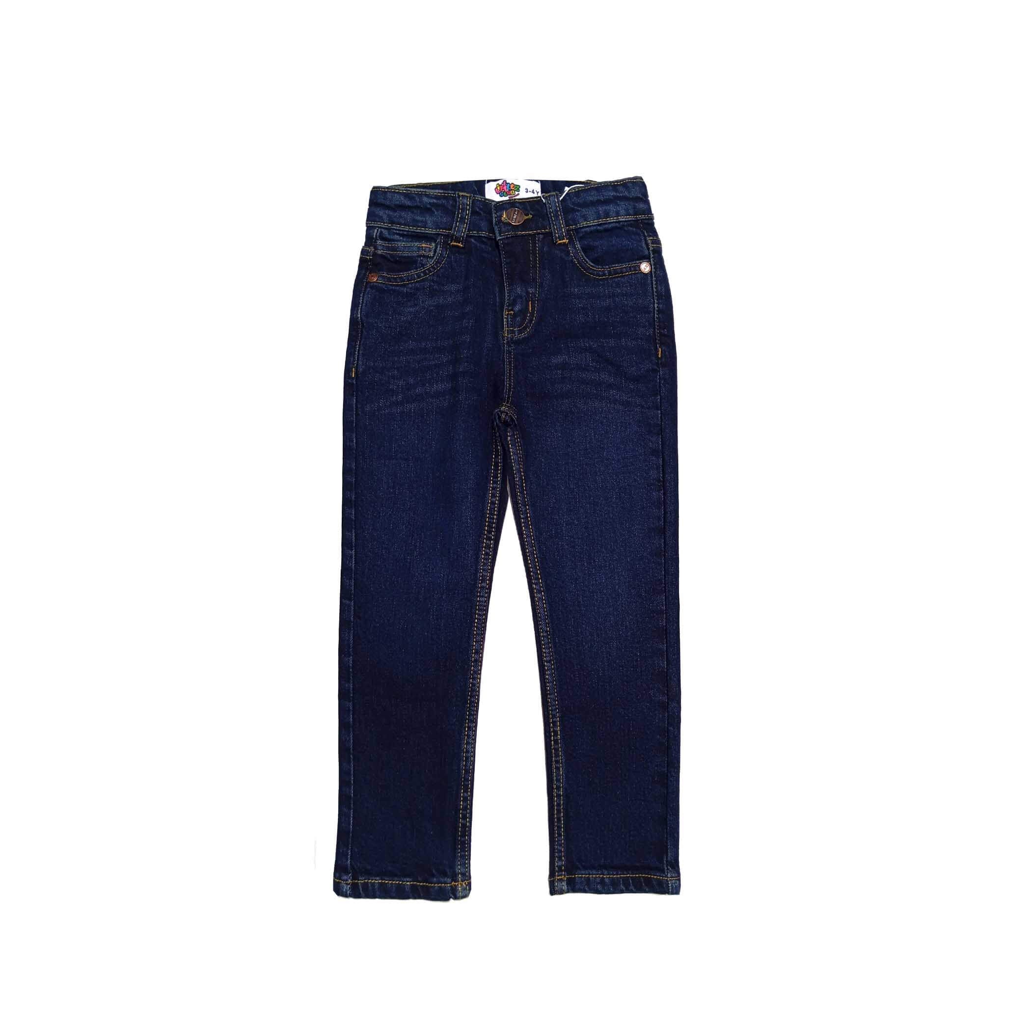 Classy Narrow Fit Denim Pant - Navy Blue