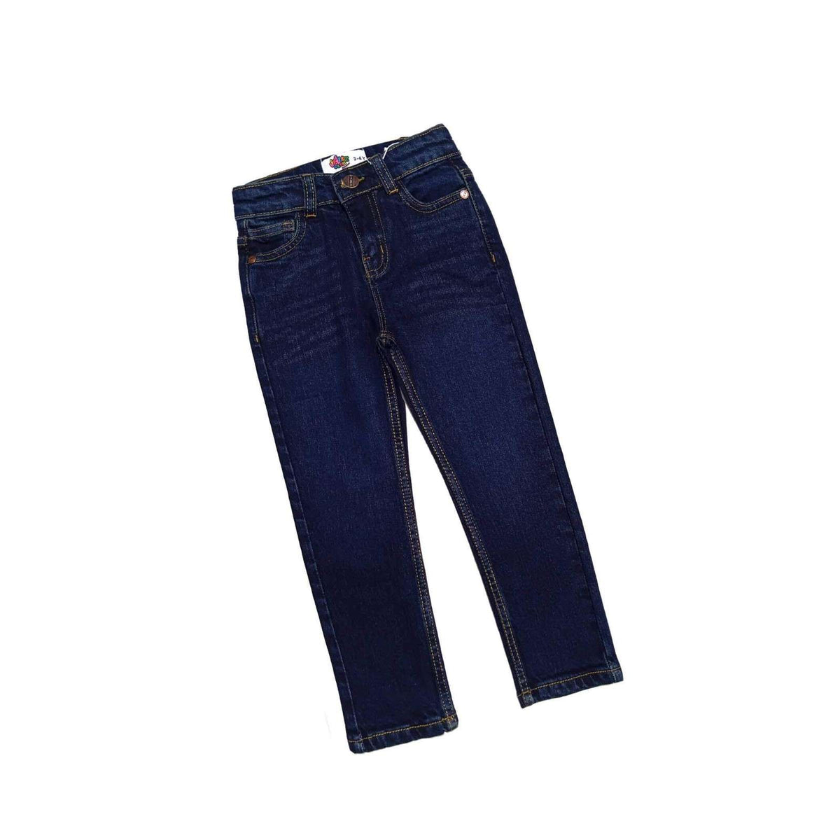 classic narrow fit denim pent- Dark Blue