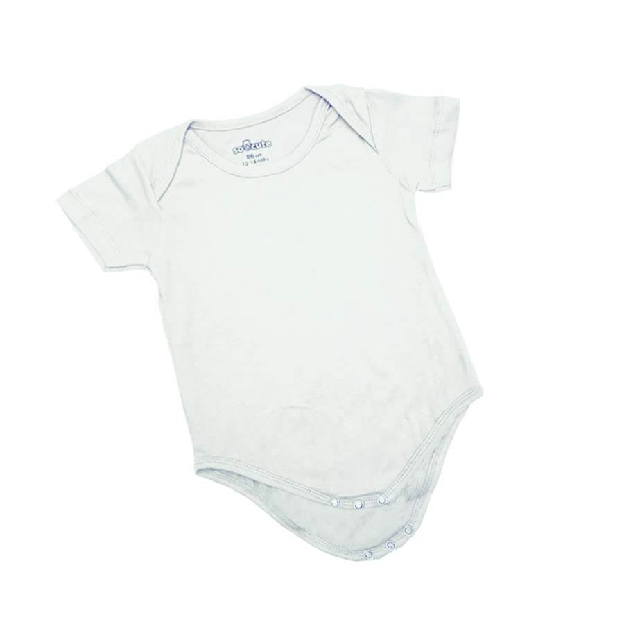 Cute Baby Romper - Light Grey