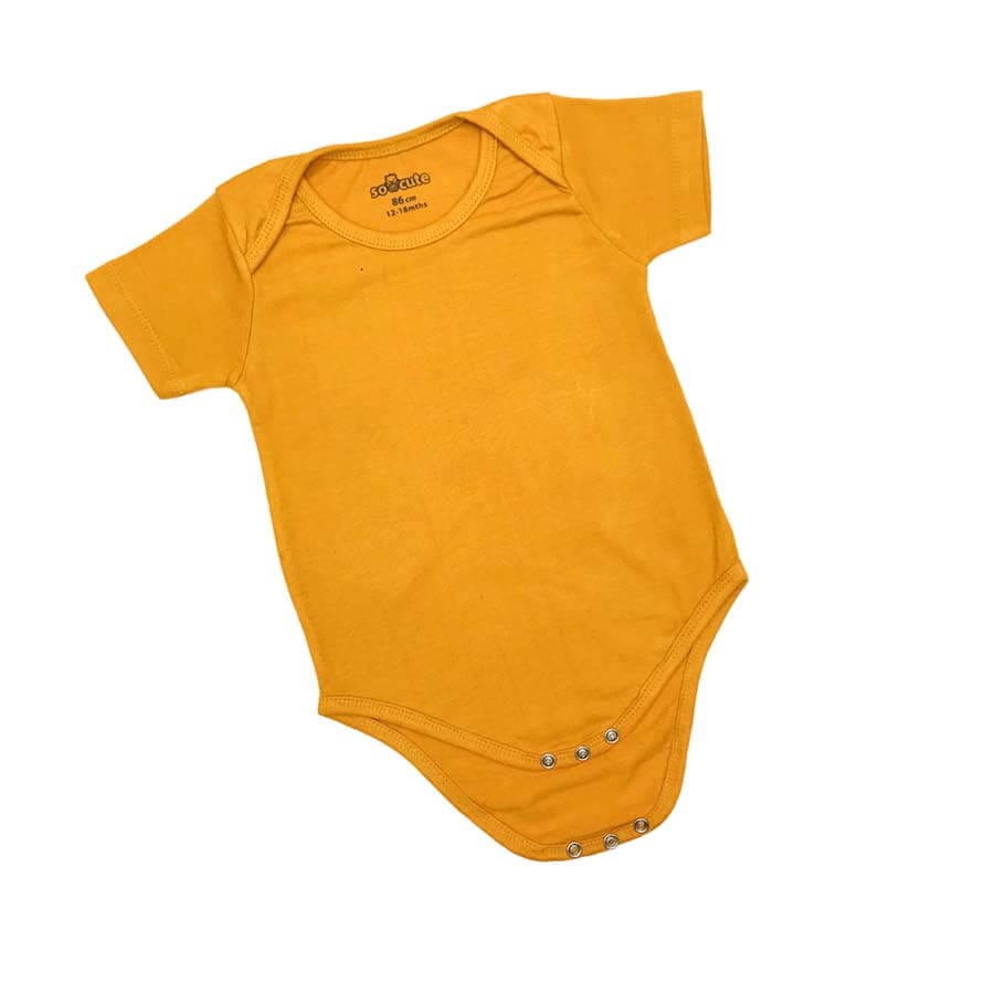 Cute Baby Romper - Mustered