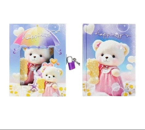 Cute Baby Bear Happiness Diary