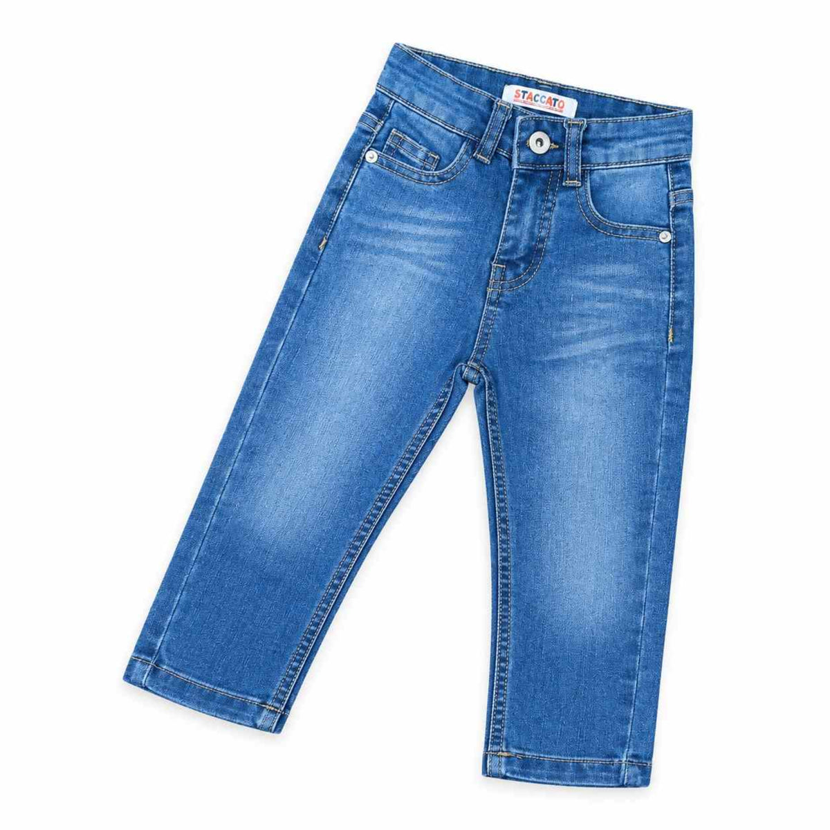 Denim Pent Classic Narrow - Mid Blue