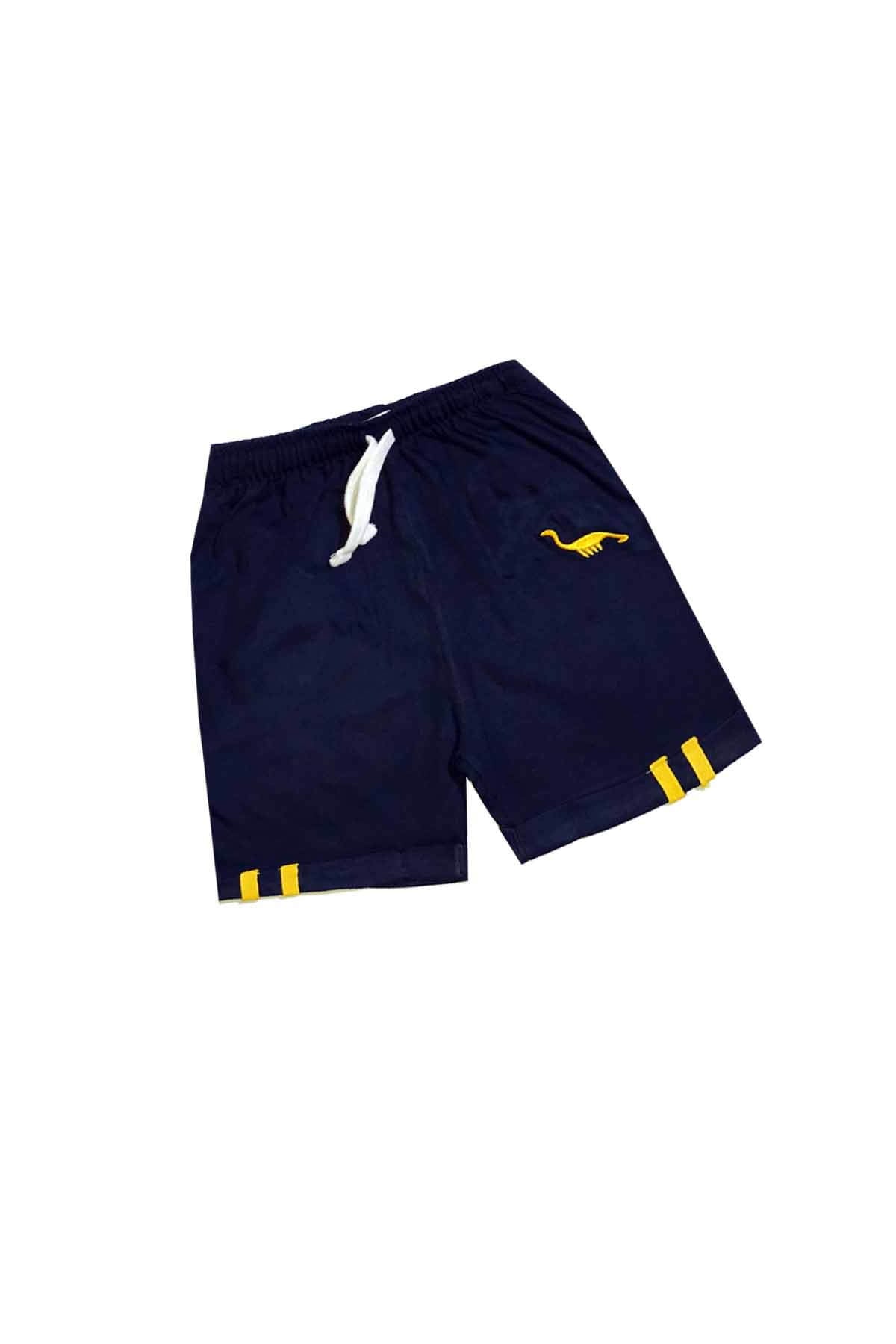 Dino Logo Shorts - Navy Blue