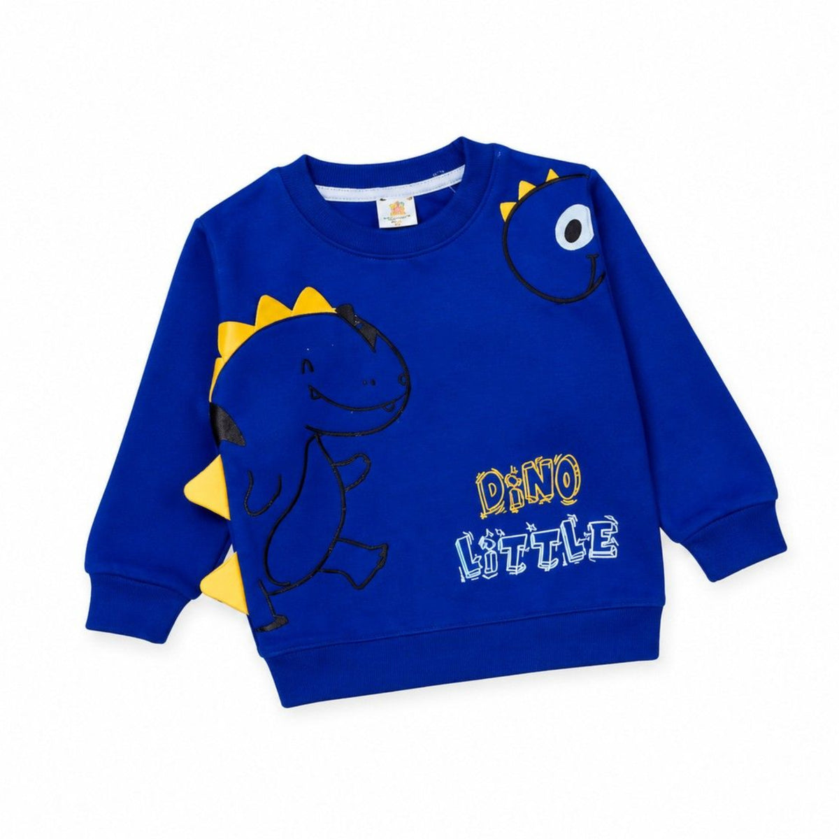 Dino Little Fleece Sweat Shirt - Royal Blue