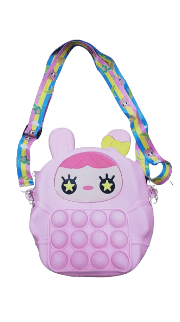 Doll Popup it Bubble Silicone Kids Purse