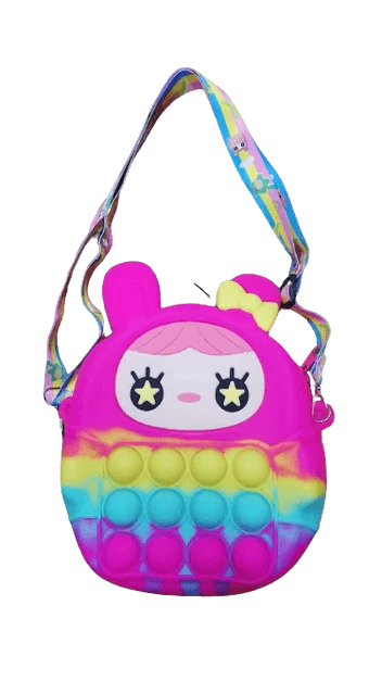 Doll Popup it Bubble Silicone Kids Purse