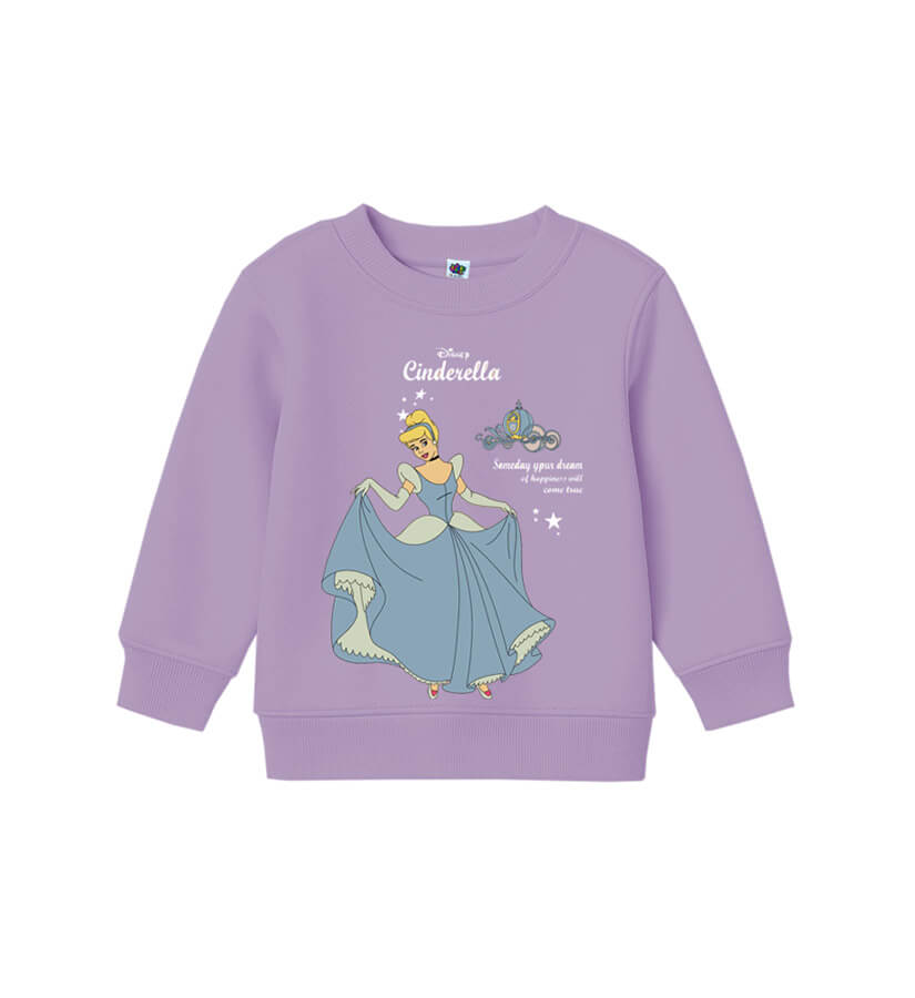 Dream of Happiness Fleece Sweatshirt -Plum