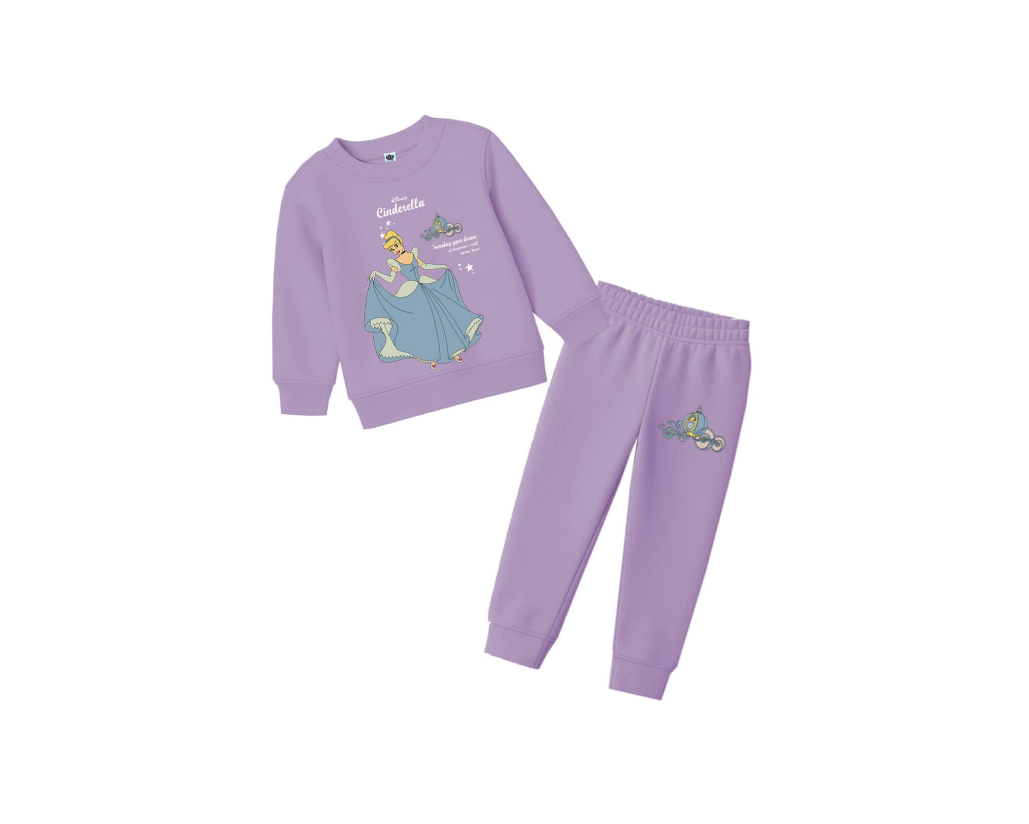 Dream of Happiness Fleece Tracksuit -Plum