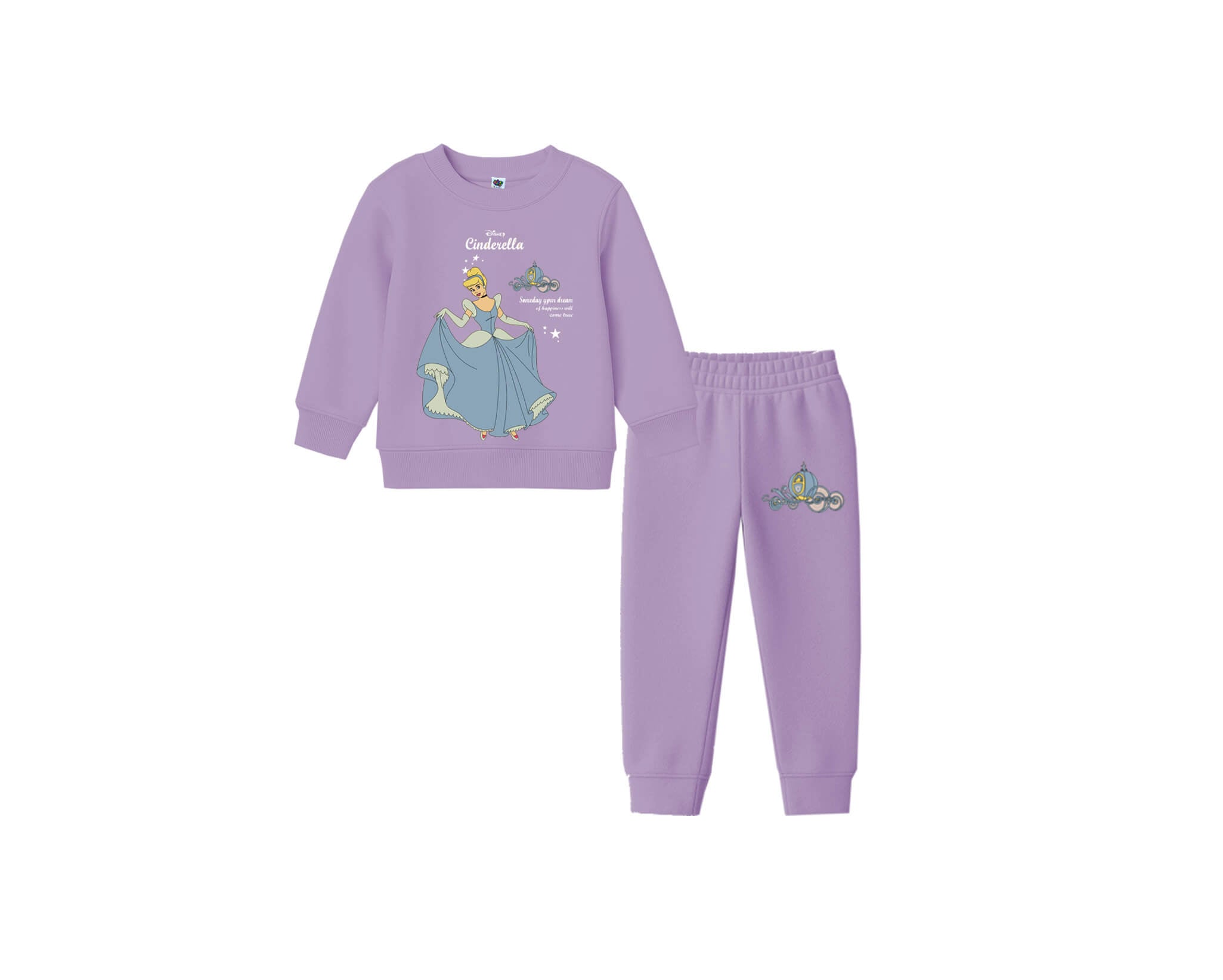 Dream of Happiness Fleece Tracksuit -Plum