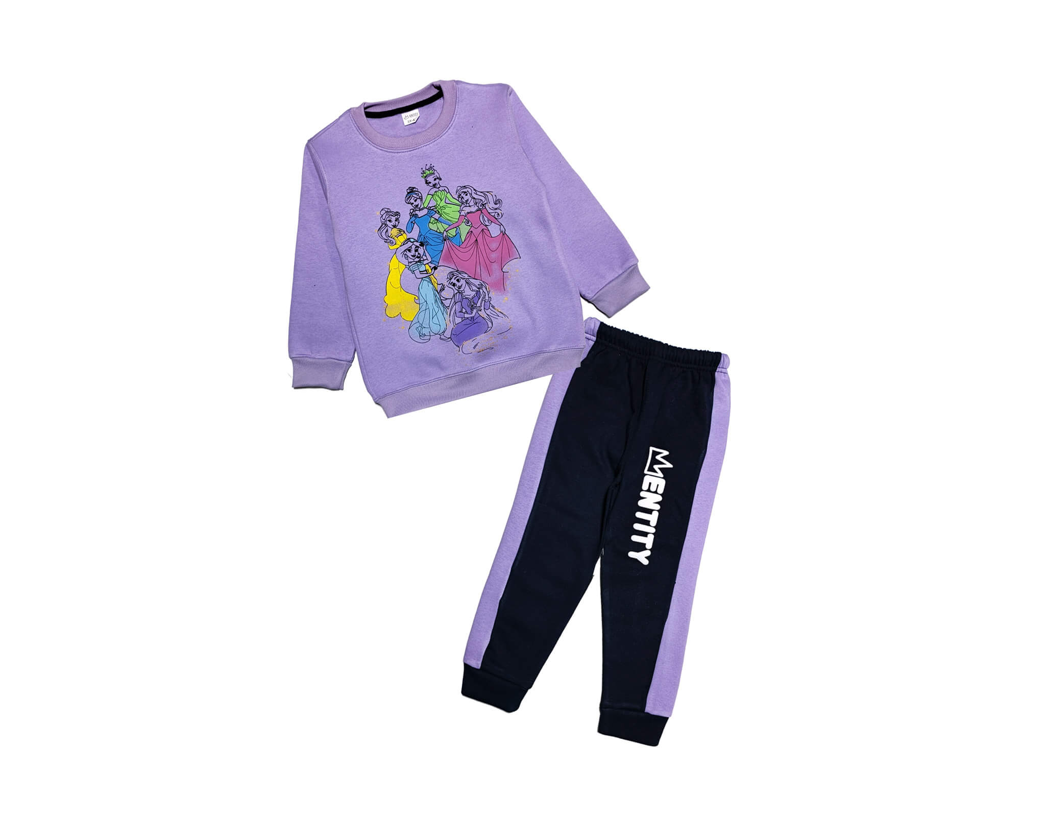 Entity Dolls Fleece Tracksuit - Soft purple &amp; Black